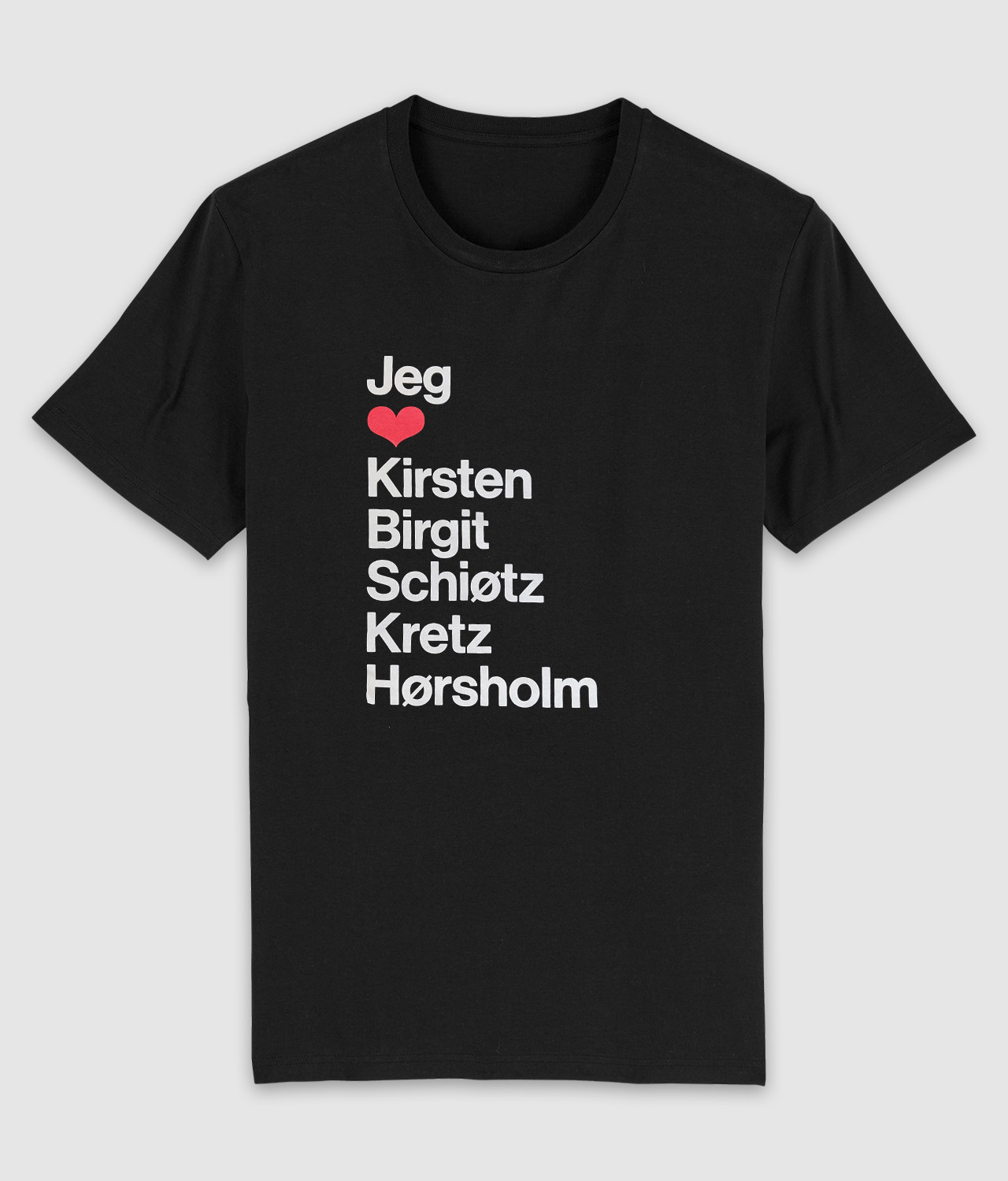 aftale vest svamp Jeg ❤️ Kirsten Birgit Schiøtz Kretz Hørsholm T-shirt - Cilius // Bruun