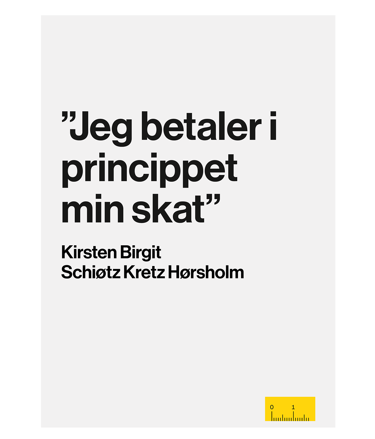Korte Betaler I Princippet Min Skat - Cilius // Bruun